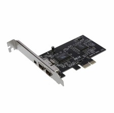 PCI Express x1 PCI-E 3 Port 1394a IEEE1394 Controller Card picture