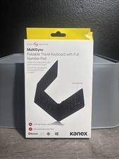 KANEX Multisync Rechargeable Foldable Travel Keyboard Sync 4 Devices K166-1128 picture