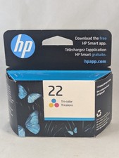 Genuine HP 22 Tri-Color Ink Cartridges C9352AN Date: January 2027 picture