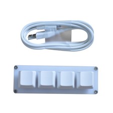 4-Key USB Mini Mechanical Keyboard DIY Custom Shortcut Macro Programmable Keypad picture