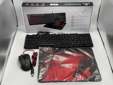 Redragon S107-2 Gaming Membrane Keyboard and Mouse Combo - Black picture