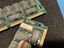 2x 32MB Gold 8Mx36 LG Compaq FPM Parity 72-pin RAM SIMM 60ns Fast Page Memory  picture