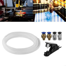 3D Printer Tube and Cutter 10M PTFE Bowden Feed Line with Quick Fittings for Fil picture