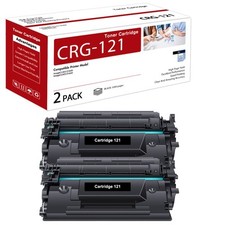 CRG121 2PK Compatible With Canon 121 Black Toner 3252C001 ImageClass D1650 D1620 picture