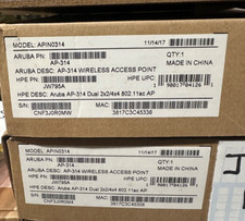 JW795A HPE Aruba AP-314 802.11n/ac 2x2:2/4x4:4 MU-MIMO Dual Radio A  - Brand New picture
