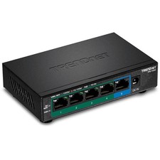 5-Port Gigabit PoE+ Switch, 32W PoE Power Budget, 10Gbps Switching Capacity, IEE picture