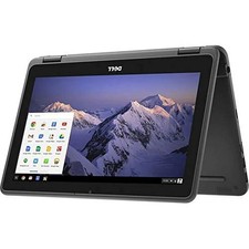 Dell 3100 11.6 Inch Touchscreen 2-in-1 Chromebook, Intel Celeron N4020, 4GB RAM, picture