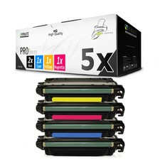 5x MWT PRO Toner XXL Compatible HP Color LaserJet M-651 Series (CF330X) picture
