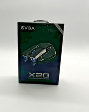 EVGA X20 Wireless Gaming Mouse RGB 10 Buttons 3-Sensor Rechargeable BT 2.4G USB picture