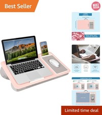 Elegant & Portable Lap Desk with Mouse Pad and Cushion - Perfect for Home Office picture