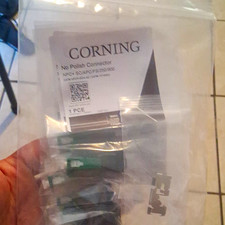 Corning NPCP-SCA-9F-SM900 SC to SC No Polish Fiber Optic Connector Green picture