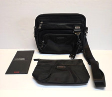 Tumi Messenger Bag Alpha Buckley Day Bag and Tumi Alpha Accessory Pouch 2011 picture