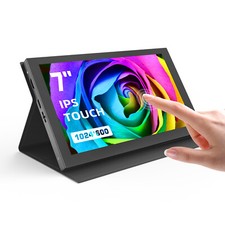 7 inch Touch Screen IPS LCD Display Mini HDMI Portable Monitor 1024x600 fr Rasp picture