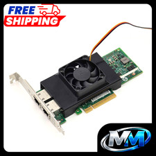 Intel X540-T2 IBM 49Y7972 NIC 50mm Cooling Fan Included + Shroud Cooler picture