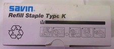 SAVIN ( RICOH ) REFILL STAPLE TYPE K OPEN BOX THREE CARTRIDGES picture