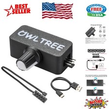 Versatile 4Pin PWM Fan Splitter Hub with Type C USB Power - Optimize Cooling picture