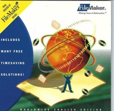 ITHistory SOFTWARE IBM  (1998) FILEMAKER PRO 4.1 Trial CD OF picture