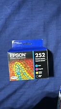 Lot of (4)various boxes (252/125) of Genuine factory-sealed Epson Ink Cartridges picture
