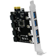 4 Ports USB 3.0 5Gbps PCI Express Expansion Card FS-U4-Pro for Windows PC picture