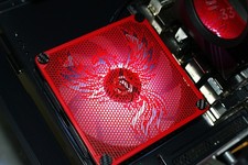 4x- 120mm PC Fan Cover Grill 3D Printed Adaptive Cubic Fan Guard W/Hardware picture