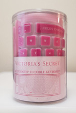 Victoria’s Secret Bluetooth Flexible Keyboard Pink Portable Wireless New picture