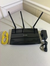 TP-Link Archer C7 AC1750 Wireless Dual Band Gigabit Router Black 3 Antennas picture