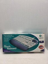 Logitech iTouch Keyboard USB Wired Multimedia Internet Keyboard Y-BC9 Gray picture