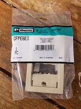 PANDUIT CFPE6EI MINI-COM FACEPLATE EXECUTIVE SERIES 6 MODULE SPACES picture