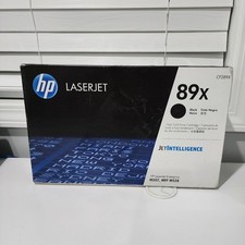 HP 89X Black High Yield Toner Cartridge, CF289X picture