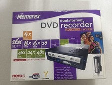 Memorex Dual Format DVD Recorder Double Layer MRX-500N 16x DVR+R/-R picture