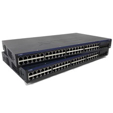 Lot of 2 Juniper EX2200-48P-4G 48-Port SFP Gigabit Ethernet Network Switch picture
