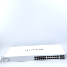 UNTESTED AS ISNetgear GC728X 24-Port Gigabit PoE+ Compliant Managed Smart Cloud picture