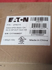 Eaton Powerware ePDU EPBZ75 1U Server Rack PDU 120V 16A 12-Outlet NEMA 5-20P 20R picture