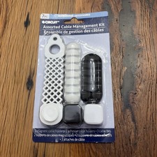 E-circuit Assorted Cable Management Kit New 7 PCs  picture
