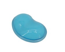 Turquoise Gel Wrist Rest Stylish, Comfortable, and Antimicrobial 4.25x2.75x0.4