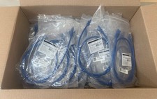 (Case of 41) Legrand 570-110-003 Blue Snagless Cat5E Booted Patch Cables -3ft ea picture