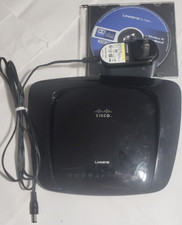 Cisco Linksys WRT160N V2 Wireless-N Broadband Router A B 4 Port Switch w/ Power picture