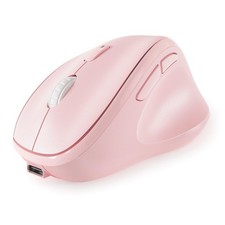 Micropack Pink Rechargeable 3Mode Bluetooth & 2.4G Ergonomic Vertical Mouse picture