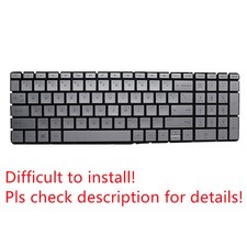 Original US Silver Backlit Keyboard for HP Envy X360 15M-bp112dx Backlight picture