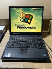 Used - Vintage - A21e IBM Thinkpad - ATI Rage Mobility - Windows 98 - Type 2628 picture