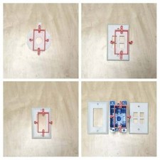 Ubiquiti Unifi AP Small Mount Electrical Box Single 1 Gang Adapter picture