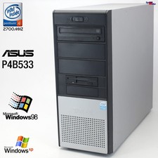 🖥ASUS P4B533 PC COMPUTER PENTIUM 4 2.7GHZ 512MB LPT COM SOUND LAN WINDOWS 98 SE picture