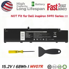 68wh MV07R 266J9 Battery For DELL Inspiron G3 15 3500 3590 3790 G5 15 5500 5505 picture