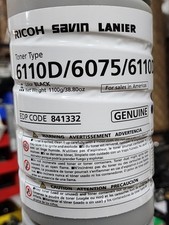 841332 Ricoh Toner Type 6110D Black New Never Used picture