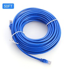 AvesView CAT6 Ethernet Patch Cable High Speed 550Mhz UTP 25FT 50FT 100FT - Blue picture