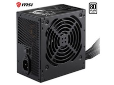 MSI MAG A600DN II Power Supply Unit, 600W, 80 PLUS Standard, ATX PSU, Black Flat picture
