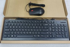 Lenovo Wired USB Keyboard & Mouse Combo Calliope SK-8823 MOJUUO picture