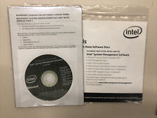 INTEL SYSTEM MANAGEMENT SOFTWARE WINDOWS 2007 CD SEALED - NOS picture