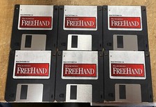Vintage MACROMEDIA FreeHand for Mac 5.0 Floppies TESTED and READABLE picture