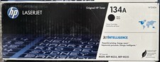 HP 134A Black Toner Cartridge (W1340A) NEW Sealed  picture